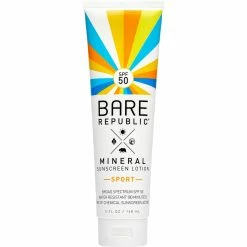 Bare Republic Mineral SPF 50 Sport Vanilla And Coconut Lotion 5 Oz.