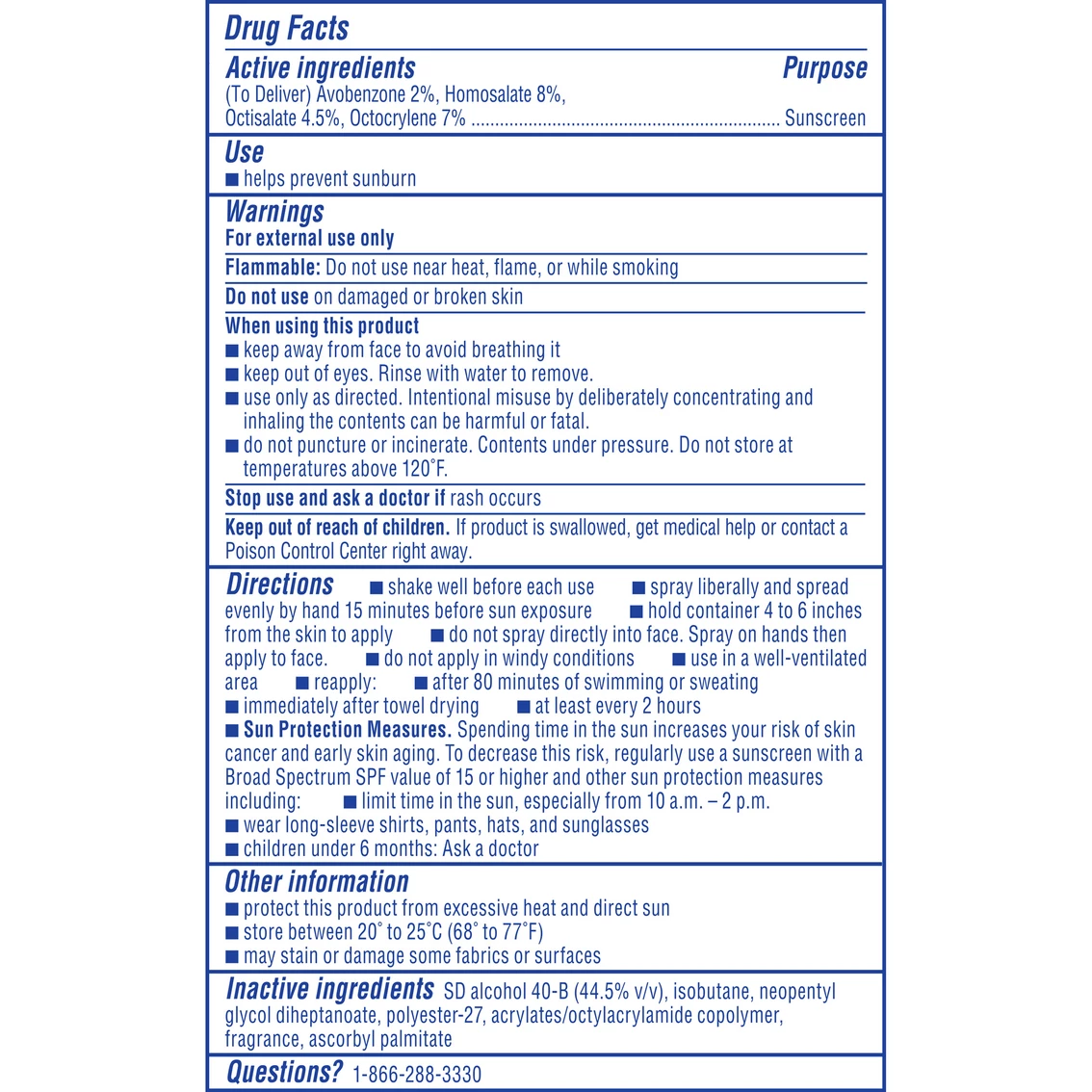 Coppertone Sport Continuous Spray SPF 30 5.5 Oz. 2 Pk. - Image 3