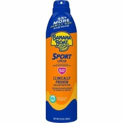 Banana Boat Sport Ultra Family Size SPF 50 Spray 9.5 Oz.