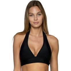 Lavish Halter Sunrise Bikini Top
