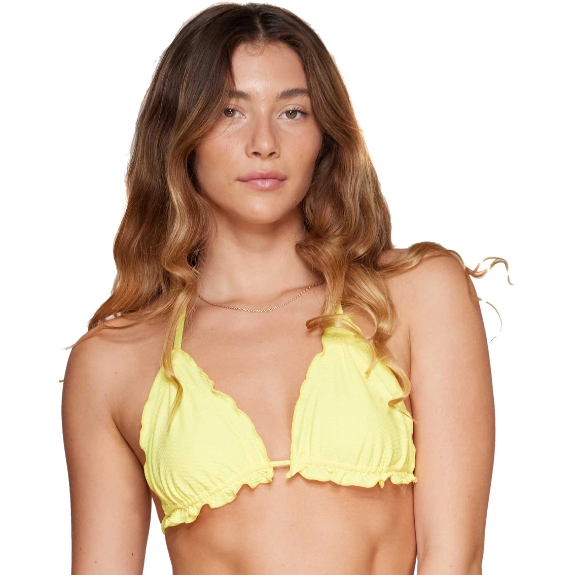 Damsel Juniors Ruffle Triangle Bikini Top