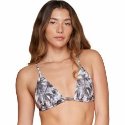 Damsel Juniors Triangle Printed Bikini Top