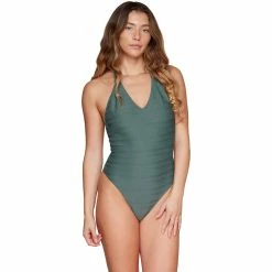 Damsel Juniors Halter One Piece Swimsuit