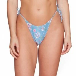 Damsel Juniors Tie Side High Leg Swim Bottoms