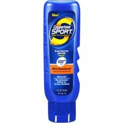 Coppertone Sport High Performance Ultra Sweatproof SPF 100+ Sunscreen Lotion