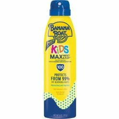 Banana Boat UltraMist Kids MAX Protect & Play Clear Spray Sunscreen SPF 100: 6 OZ