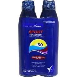 Exchange Select Sport SPF50 Continuous Spray 6 Oz. Twin Pack