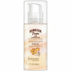 Hawaiian Tropic Silk Hydration Weightless Face Sunscreen SPF 30