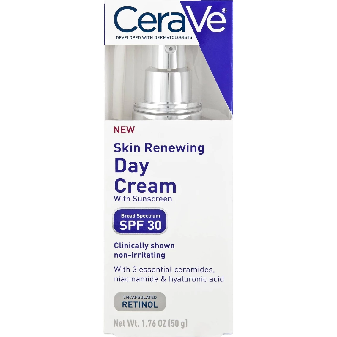 Cerave Skin Renewing Day Cream With SPF 30