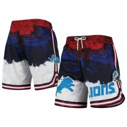 Pro Standard Men's Navy/Red Detroit Lions Americana Shorts