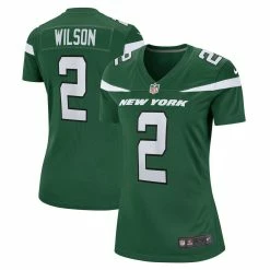 Nike Women's Zach Wilson Gotham Green New York Jets 2021 NFL Draft First Round Pick Game Jersey