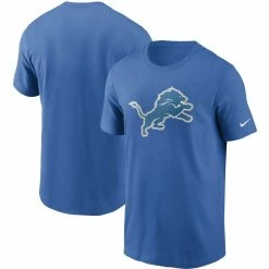Nike Men's Blue Detroit Lions Primary Logo T-Shirt
