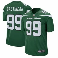 Nike Men's Mark Gastineau Gotham Green New York Jets Retired Player Game Jersey