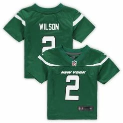 Nike Infant Zach Wilson Gotham Green New York Jets Game Jersey