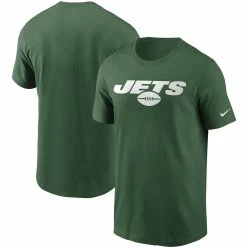 Nike Men's Green New York Jets Team Wordmark T-Shirt