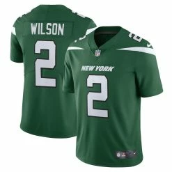 Nike Men's Zach Wilson Gotham Green New York Jets Vapor Limited Jersey
