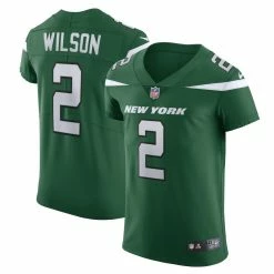 Nike Men's Zach Wilson Gotham Green New York Jets Vapor Elite Jersey