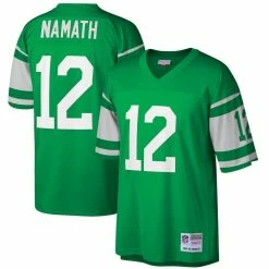 Mitchell & Ness Men's Joe Namath Green New York Jets Retired Player Legacy Replica Jersey