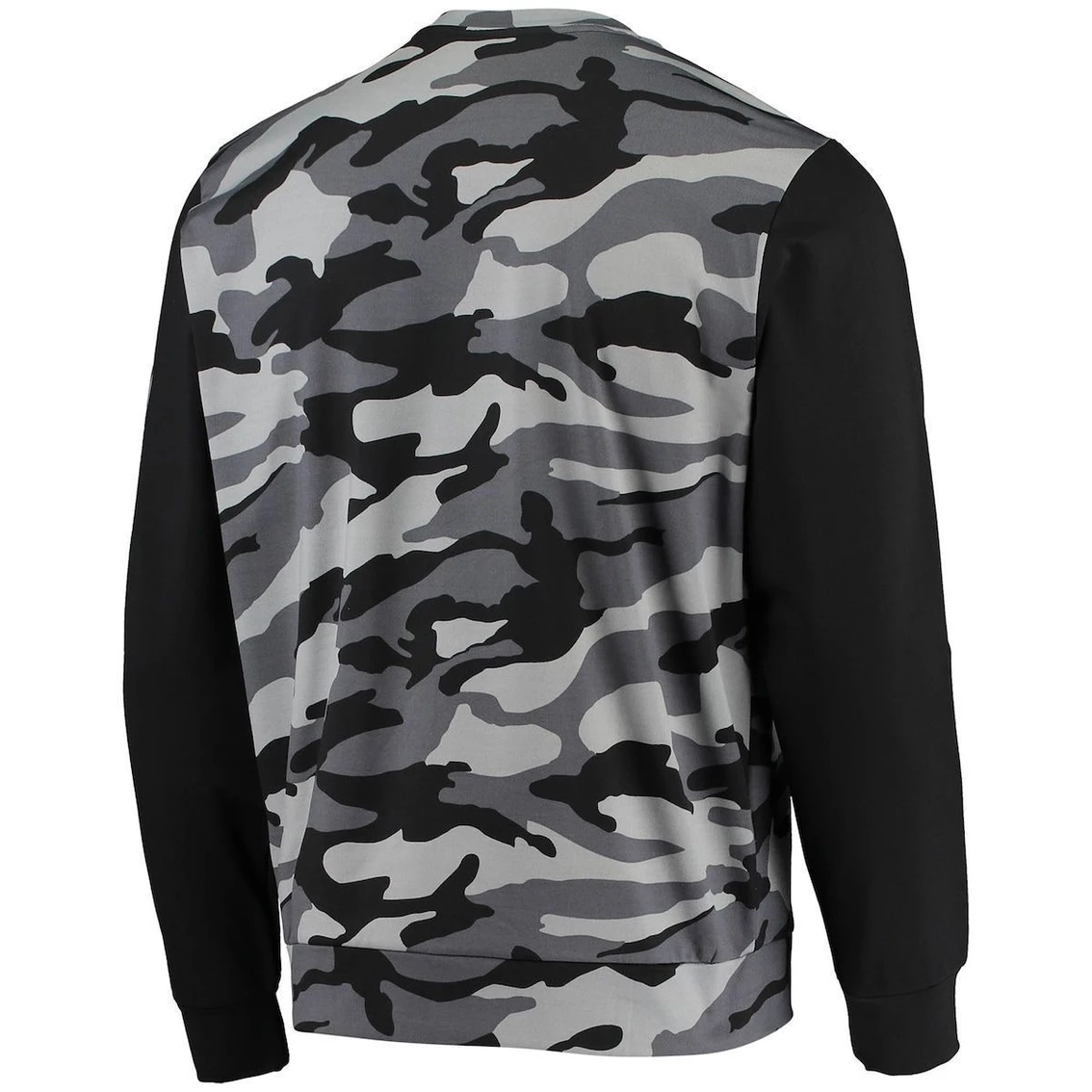 FOCO Men's Black Detroit Lions Camo Long Sleeve T-Shirt - Image 4
