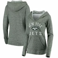 Fanatics Branded Women's Green New York Jets Doubleface Slub Pullover Hoodie