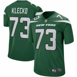 Nike Men's Joe Klecko Gotham Green New York Jets Game Retired Player Jersey