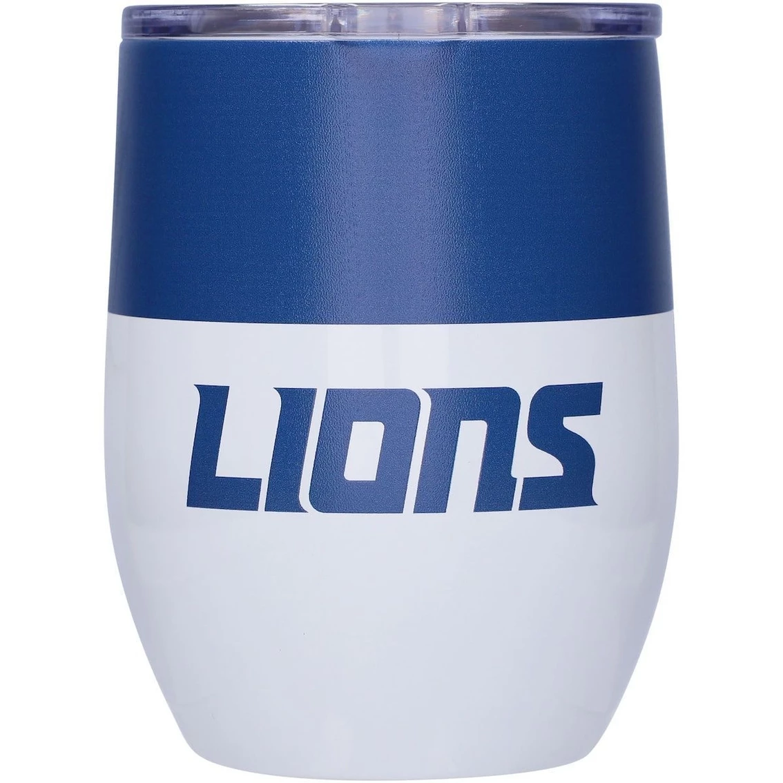 Logo Brands Detroit Lions 16oz. Colorblock Stainless Steel Curved Tumbler - Image 3