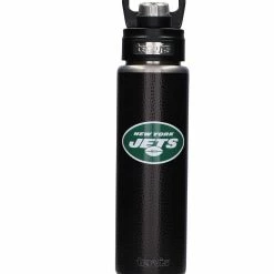 Tervis New York Jets 24oz. Wide Mouth Leather Water Bottle