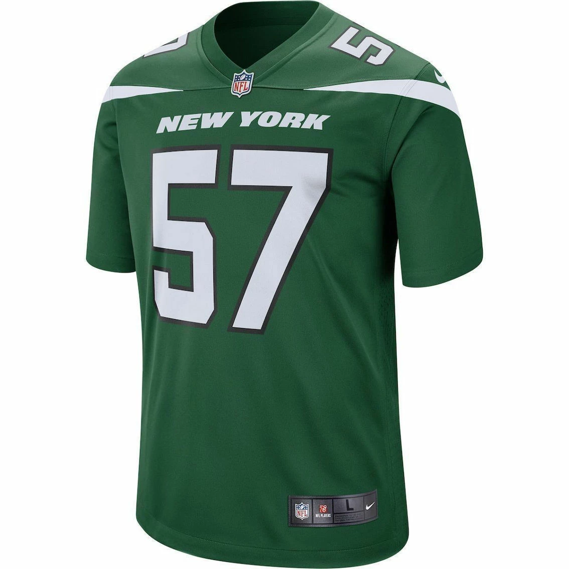 Nike Men's C.J. Mosley Gotham Green New York Jets Game Jersey - Image 3