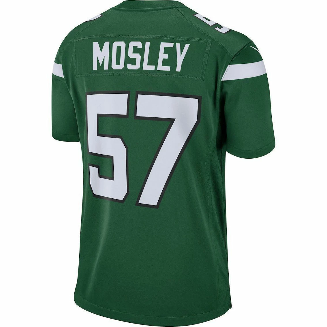 Nike Men's C.J. Mosley Gotham Green New York Jets Game Jersey - Image 4
