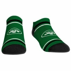 Rock Em Socks New York Jets Logo Lines Ankle Socks