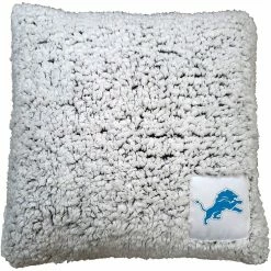 Logo Brands Detroit Lions 16'' X 16'' Frosty Sherpa Pillow