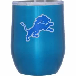 Logo Brands Detroit Lions 16oz. Game Day Stainless Curved Tumbler
