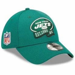 New Era Men's Green New York Jets 2022 Sideline 39THIRTY Coaches Flex Hat