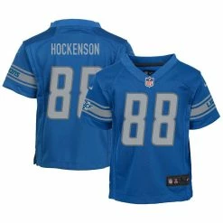 Nike Preschool T.J. Hockenson Blue Detroit Lions Game Jersey