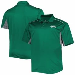 Profile Men's Green New York Jets Big & Tall Team Color Polo