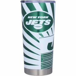 Logo Brands New York Jets 20oz. Stainless Steel Mascot Tumbler