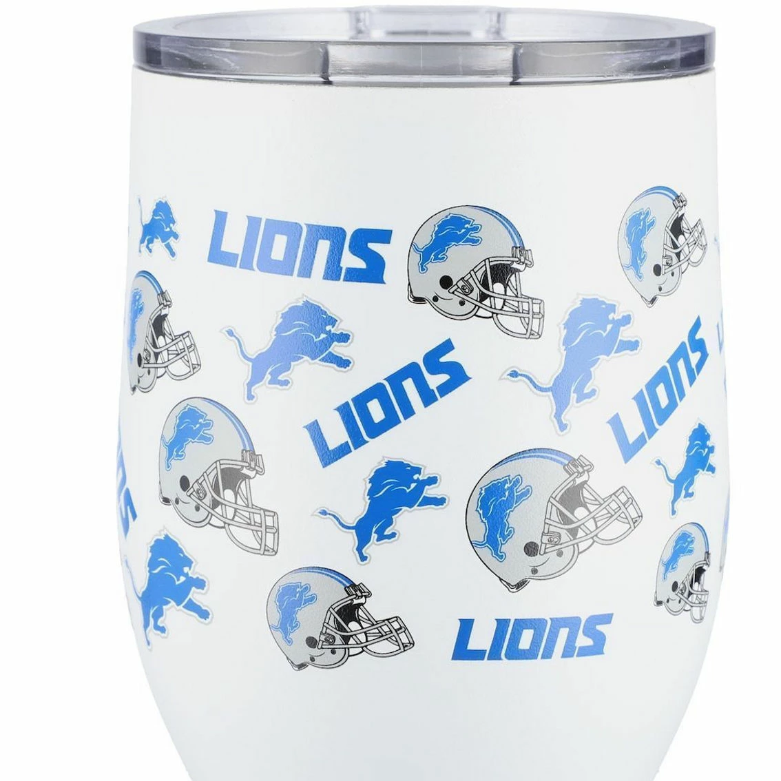 The Memory Company Detroit Lions 16oz. Allover Print Stemless Tumbler - Image 2