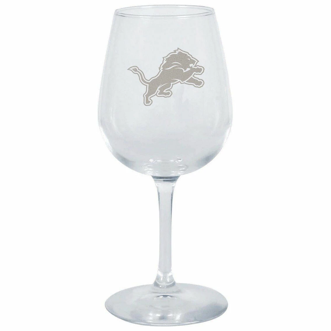 The Memory Company Detroit Lions 12.75oz. Stemmed Wine Glass - Image 2