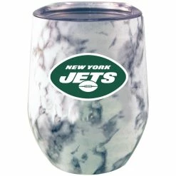 The Memory Company New York Jets 12oz. Marble Stemless Tumbler