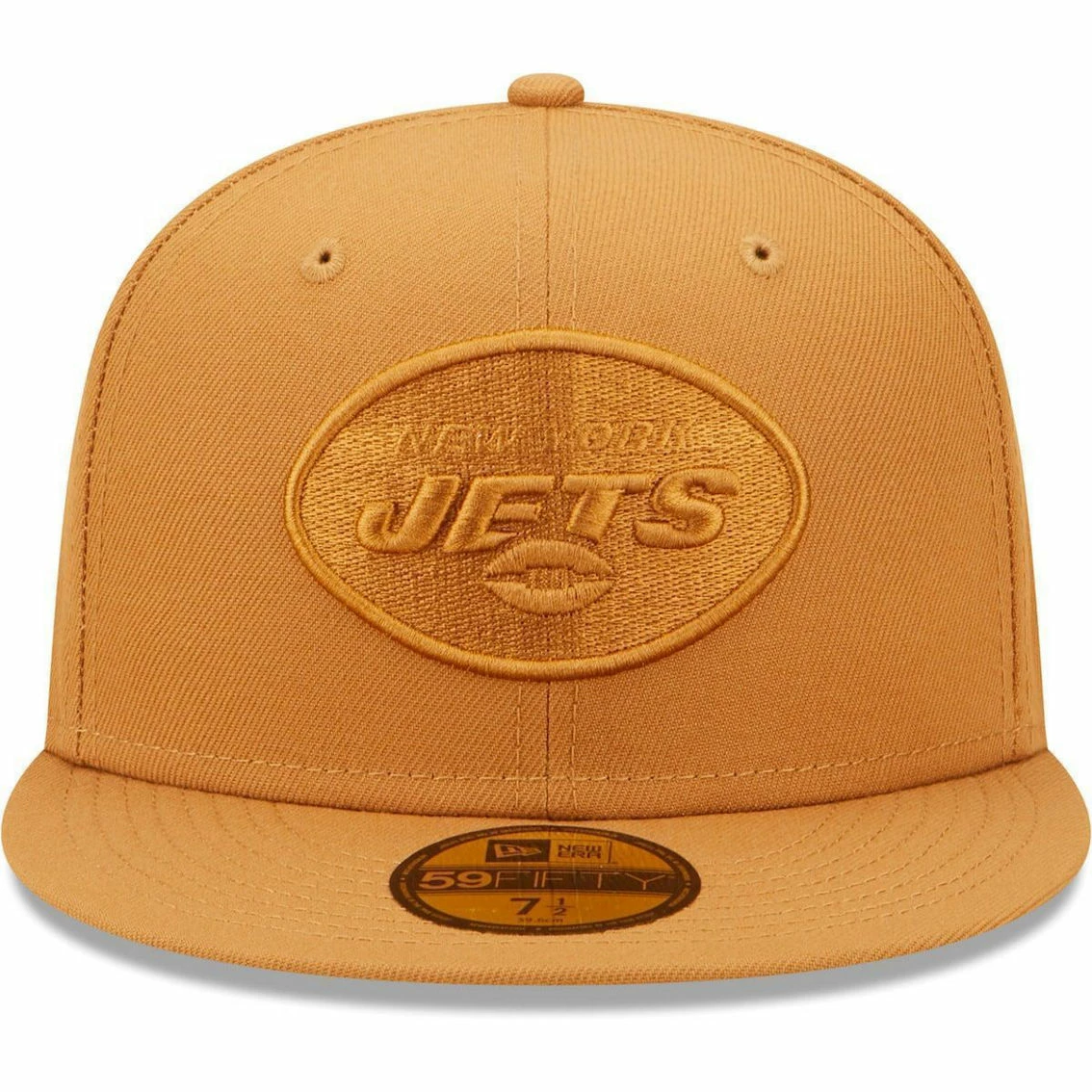 New Era Men's Brown New York Jets Team Color Pack 59FIFTY Fitted Hat - Image 3