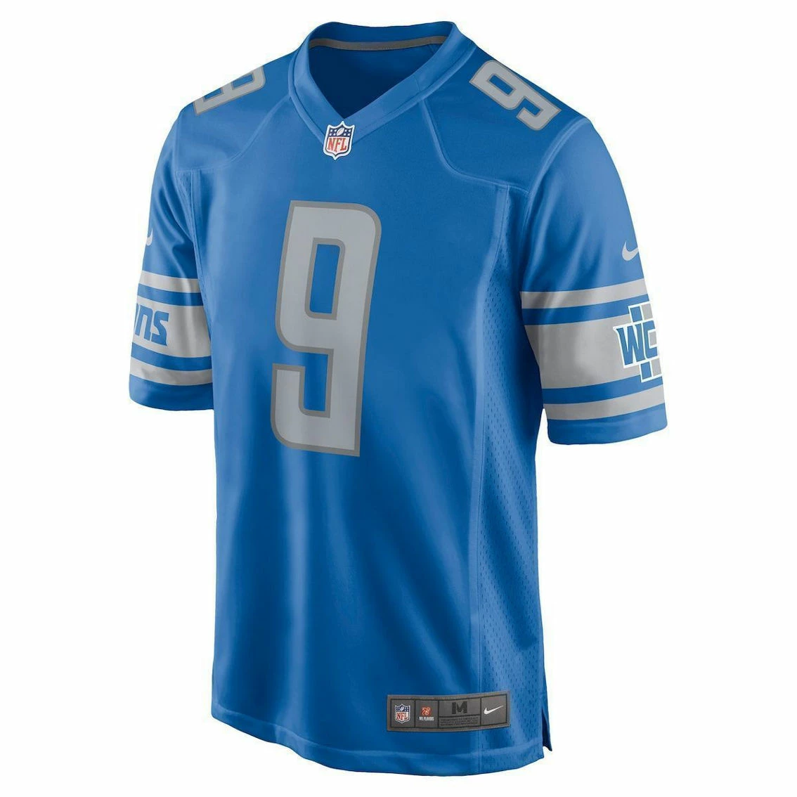Nike Men's Jameson Williams Blue Detroit Lions Player Game Jersey - Image 3