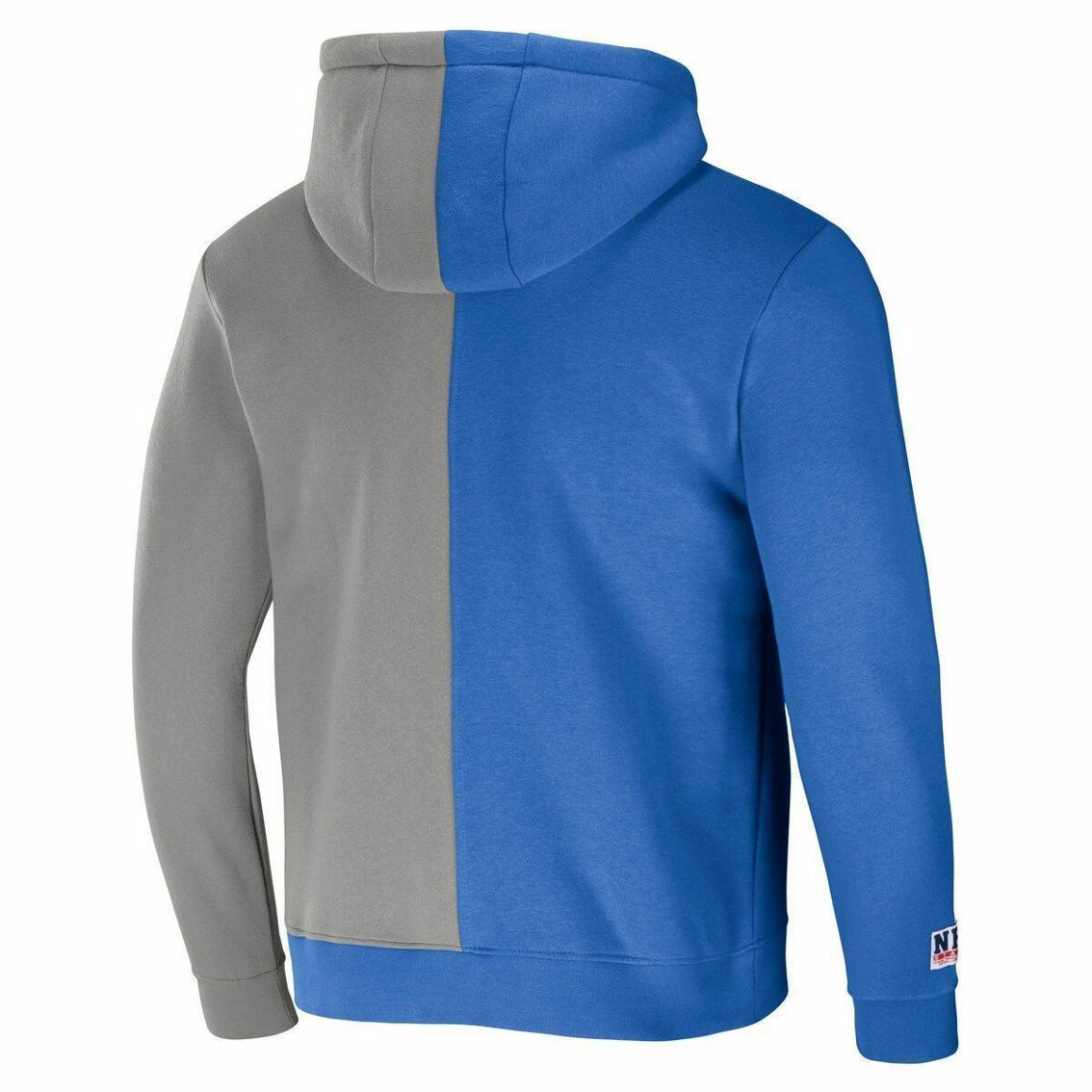 Staple Men's NFL X Blue Detroit Lions Split Logo Pullover Hoodie - Image 4