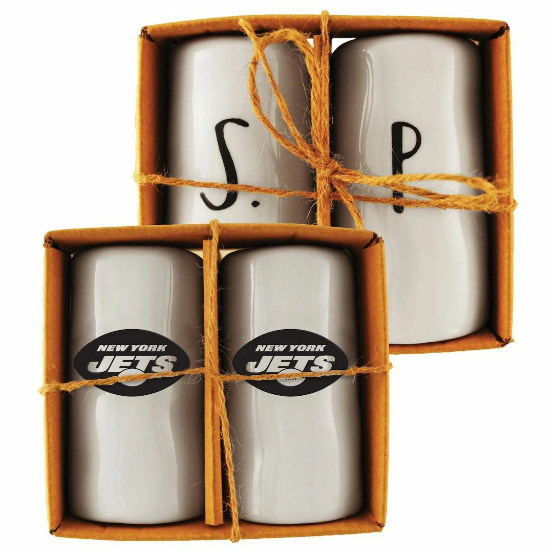 The Memory Company New York Jets Artisan Salt & Pepper Shakers - Image 2