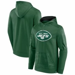 Fanatics Branded Men's Green New York Jets On The Ball Pullover Hoodie