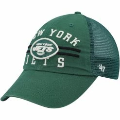 '47 Men's Green New York Jets Highpoint Trucker Clean Up Snapback Hat