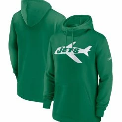 Nike Men's Kelly Green New York Jets Classic Pullover Hoodie