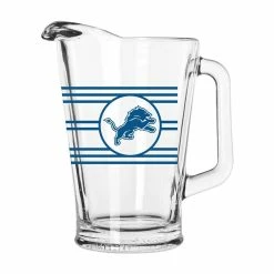 Logo Brands Detroit Lions 60oz. Multi-Stripe Pitcher