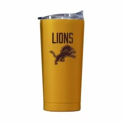Logo Brands Detroit Lions 20oz. Fashion Color Powdercoat Tumbler