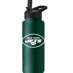 Logo Brands New York Jets 34oz. Quencher Bottle