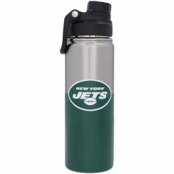 Logo Brands New York Jets 21oz. Twist Top Stainless Bottle